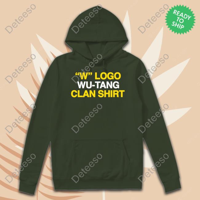 Thegoodshirts W Logo Wu Tang Clan Shirt Tee Shirts